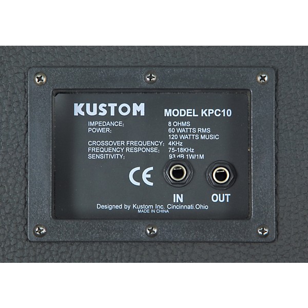 Kustom PA Kustom KPM725OT / KPC10 Package