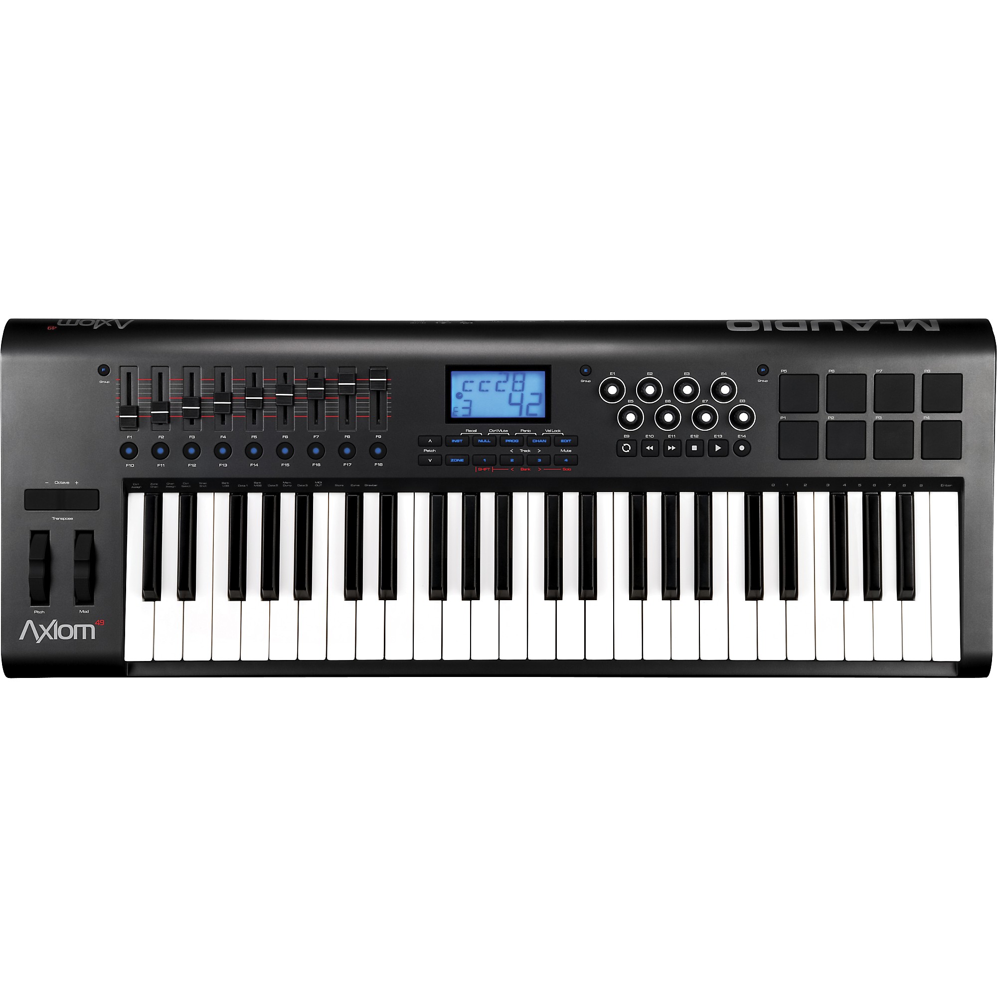 M-Audio Axiom Pro 49 MIDIキーボード Amazon.com: M-Audio Axiom Pro 49 Advanced 49-Key USB MIDI