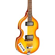 Rogue Vb100lh Left-Handed Violin Bass Guitar Vintage Sunburst for sale
