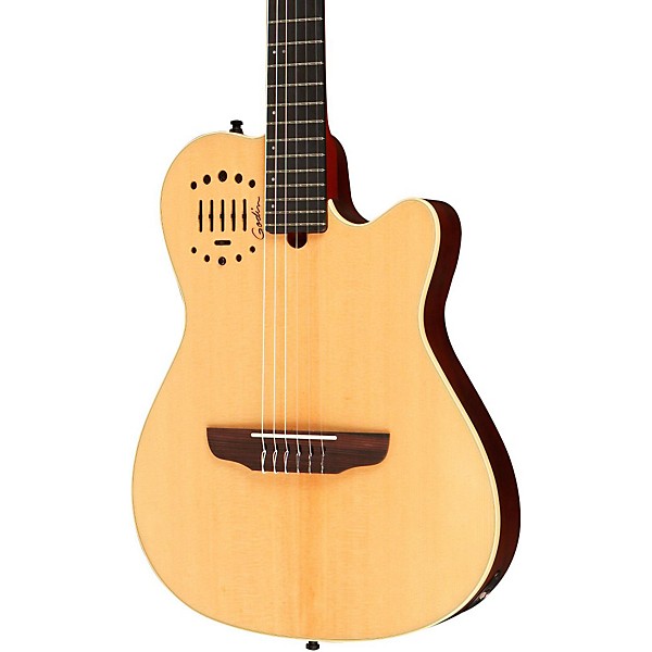 Open Box Godin Multiac Nylon Duet Ambiance Acoustic-Electric Guitar Level 2 Natural 190839857514