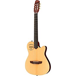 Open Box Godin Multiac Nylon Duet Ambiance Acoustic-Electric Guitar Level 2 Natural 190839882332