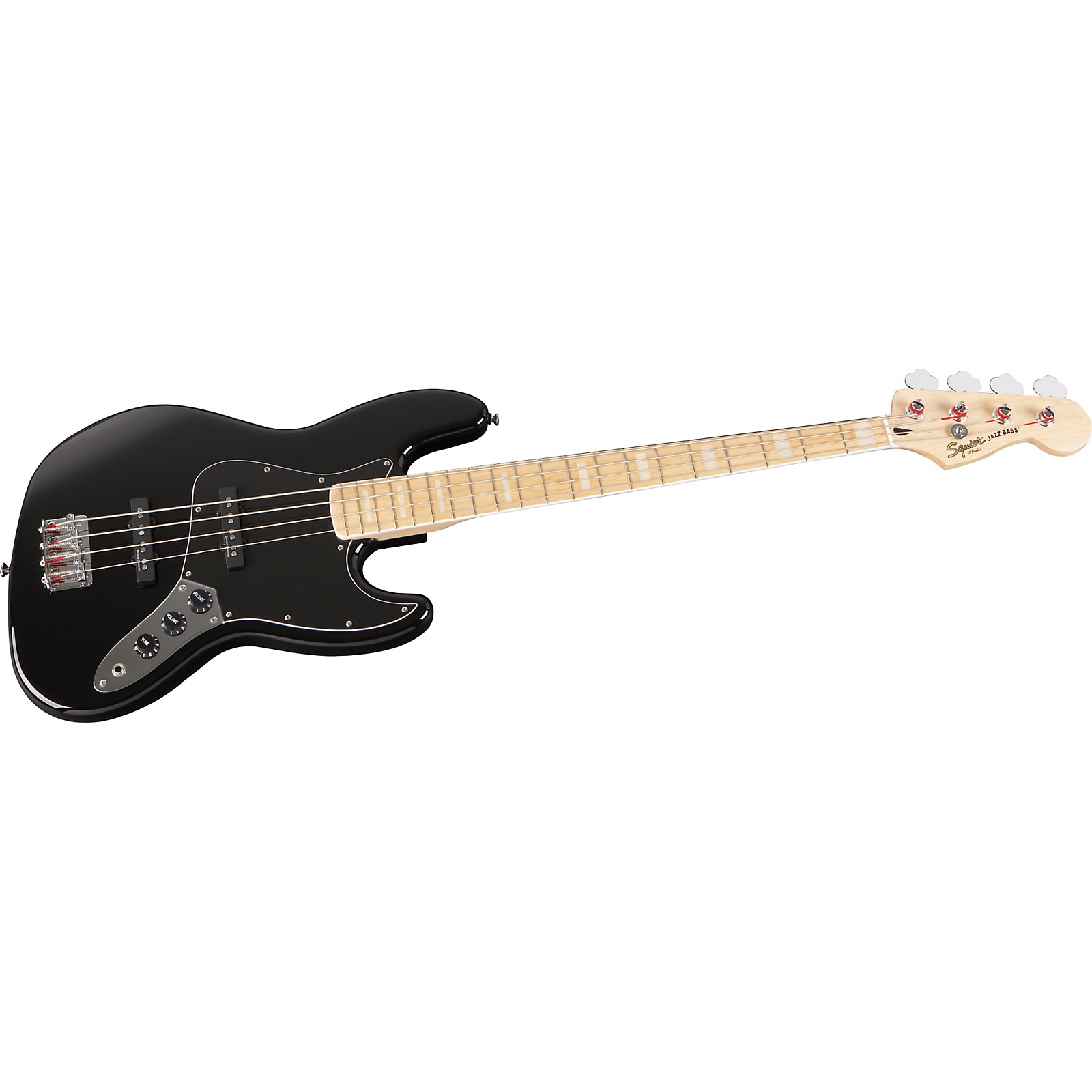 Squier Vintage Modified Jazz Bass '77 Black Maple Fretboard