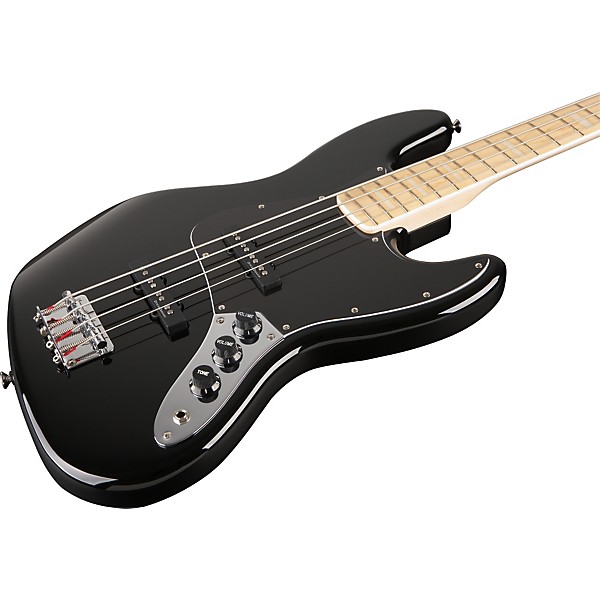 Squier Vintage Modified Jazz Bass '77 Black Maple Fretboard