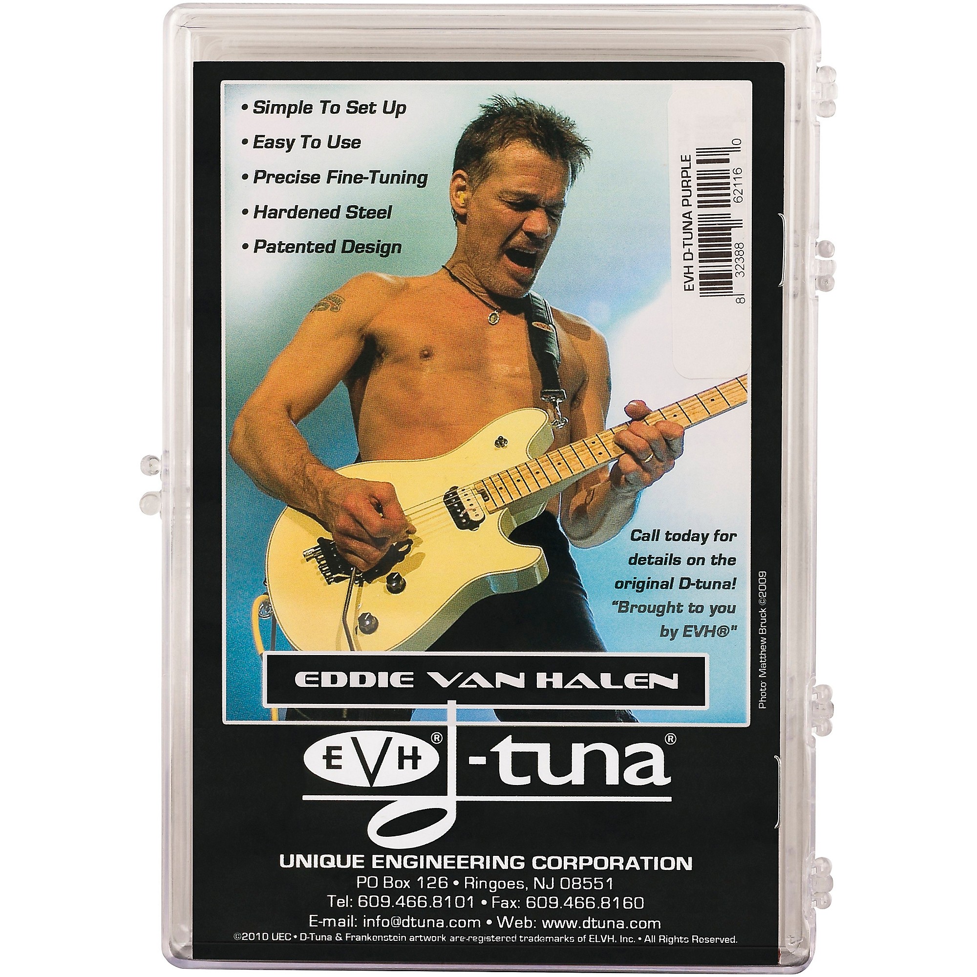 EVH D-Tuna Drop D Tuning System Purple | Guitar Center