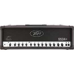Open Box Peavey 6534 Plus 120W Tube Guitar Amp Head Black | Guitar