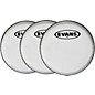Evans MX White Tenor Drumhead 6" Shot 3-Pack thumbnail