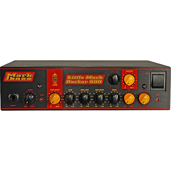Open Box Markbass Little Mark Rocker 500 500W Bass Amp Head Level 2  194744114236