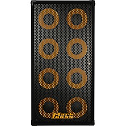 Open Box Markbass Standard 108HR 1200W 8x10 Bass Speaker Cabinet Level 1 Black 4 Ohm