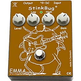 Emma Electronic StinkBug Classic Overdrive Guitar Effects Pedal