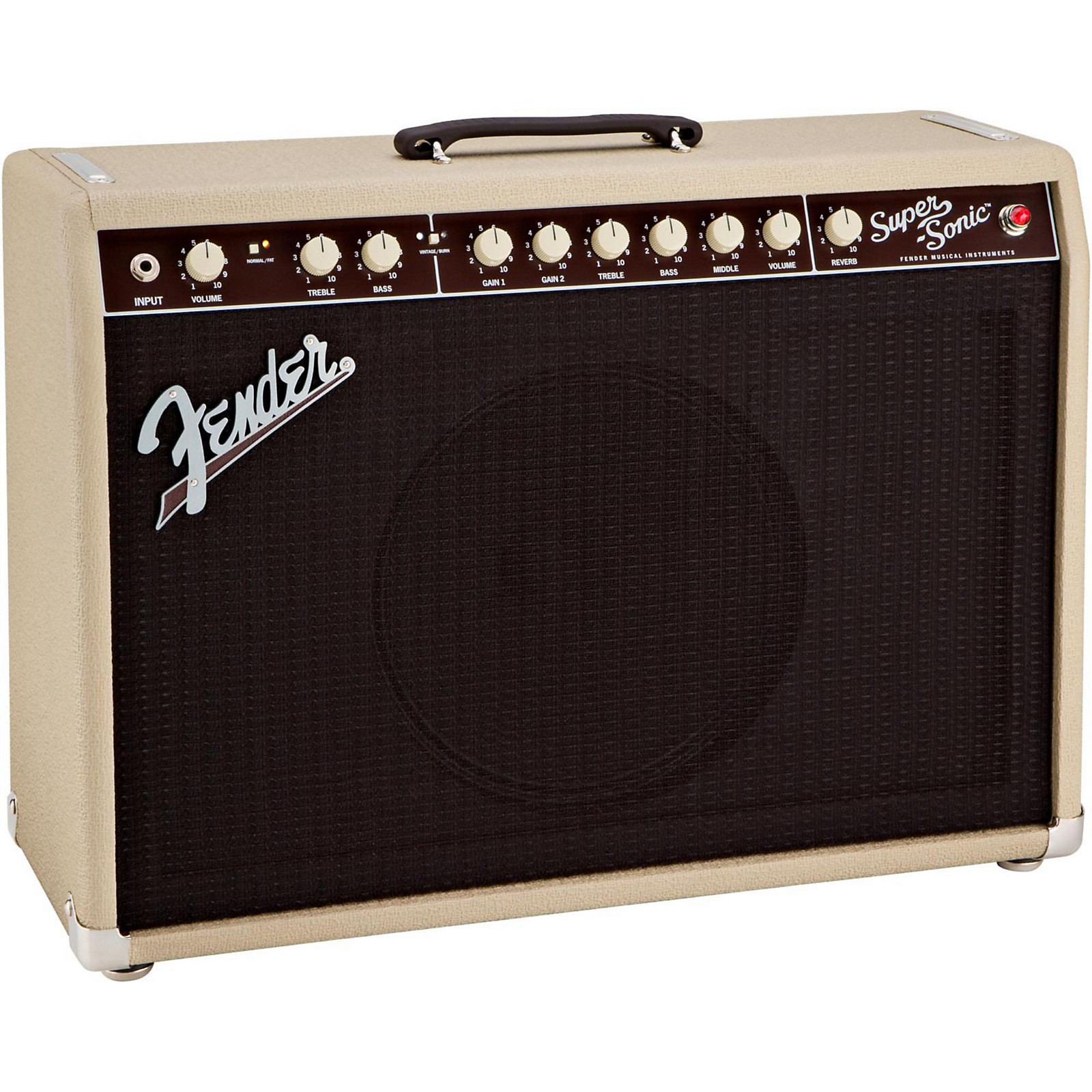 Fender Super-Sonic 22 22W 1x12 Tube Guitar Combo Amp Blonde