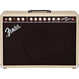 Open Box Fender Super-Sonic 22 22W 1x12 Tube Guitar Combo Amp Level 2 Blonde 194744632419