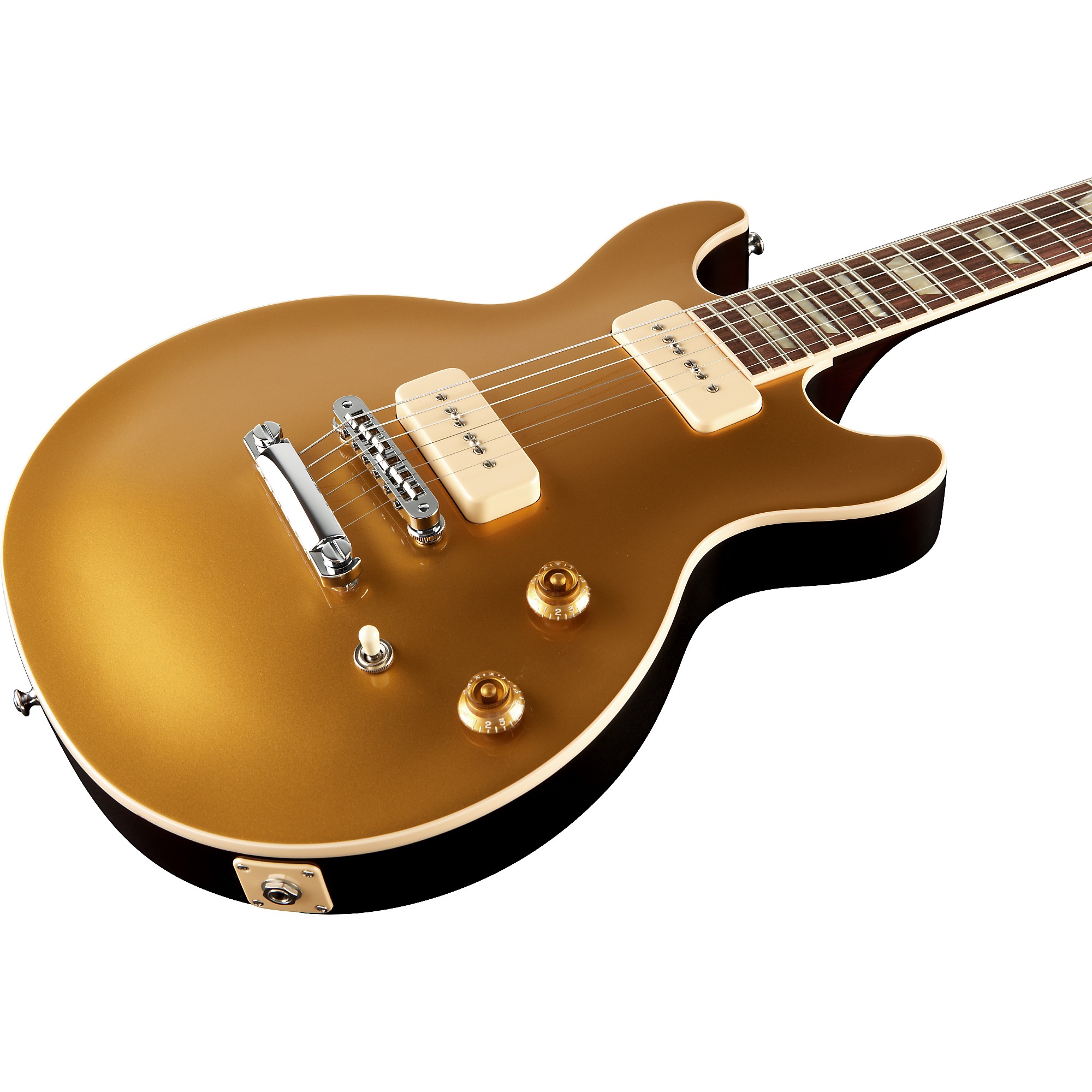 Open Box Gibson Les Paul Double Cutaway P-90 Electric Guitar Gold