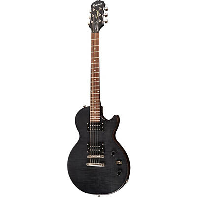 Epiphone Les Paul Special-Ii Plus Top Limited-Edition Electric Guitar Transparent Black for sale