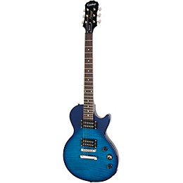 Open Box Epiphone Les Paul Special II Plus Limited Edition Electric Guitar Level 2 Transparent Blue 190839161413