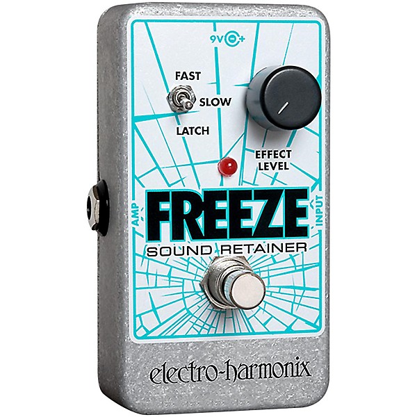 Open Box Electro-Harmonix Freeze Sound Retainer Compression Guitar Effects Pedal Level 1
