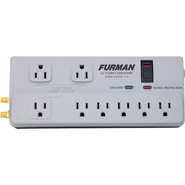 Open Box Furman PST-2+6 Power Station Series AC Power Conditioner Level 1