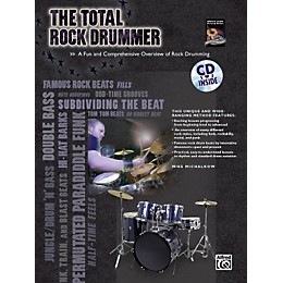 Alfred The Total Rock Drummer Book/CD