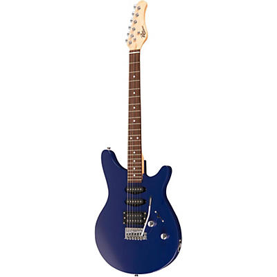 Rogue Rr100 Rocketeer Electric Guitar Blue for sale