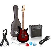 Rogue Rocketeer Electric Guitar Pack Red Burst