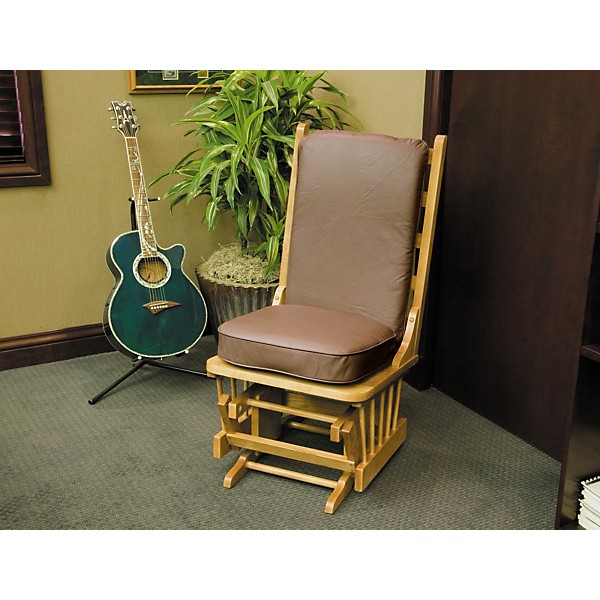 Pick N Glider Leather Musician's Chair Brown