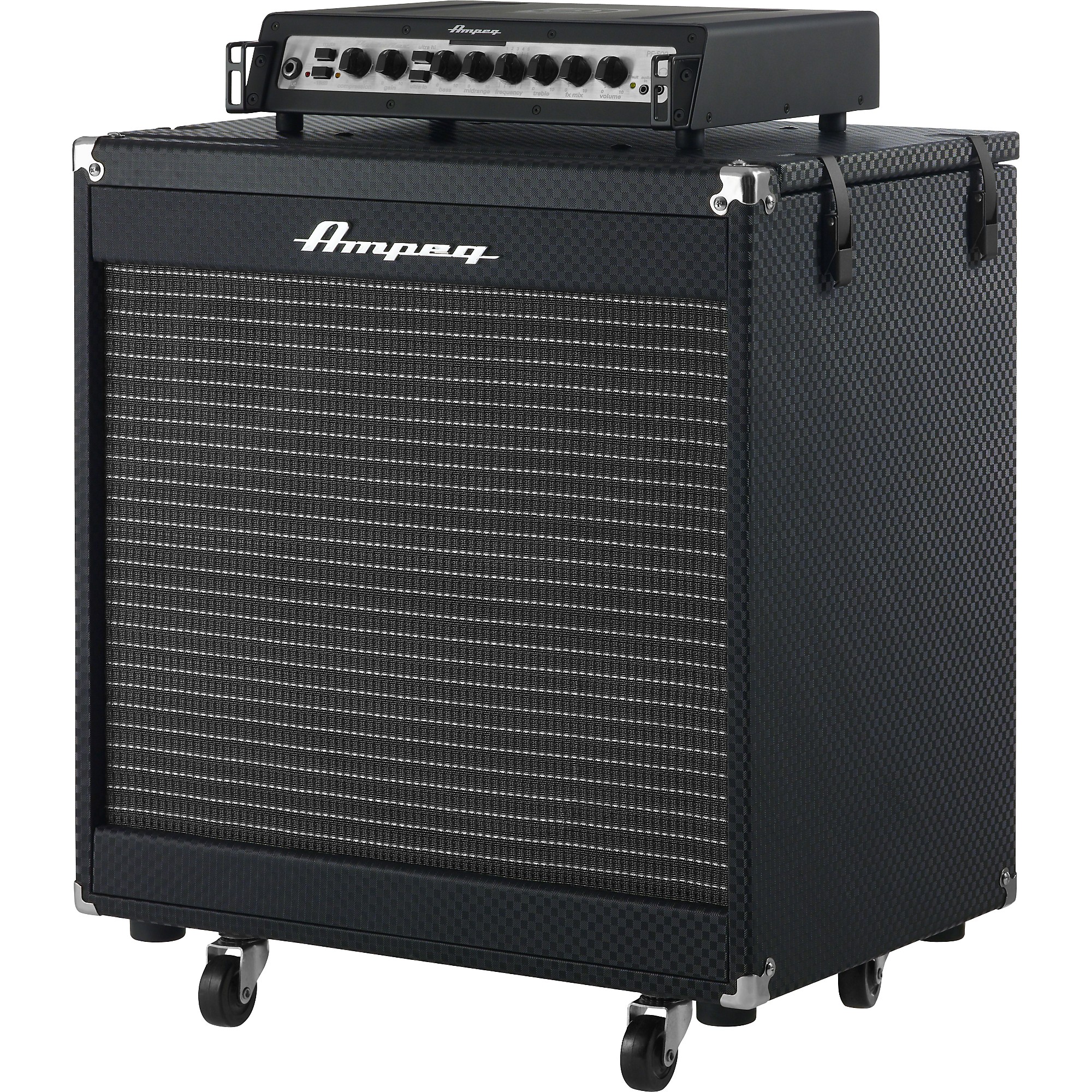 ベース Ampeg PF-500 Ampeg PF-500 Portaflex and PF-210HE Stack | Guitar Center