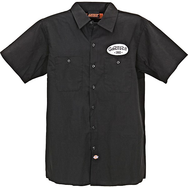 Gretsch Sinners & Saints Workshirt Black Medium