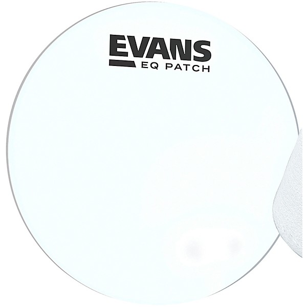 Evans EQ Bass Drum Patch Clear