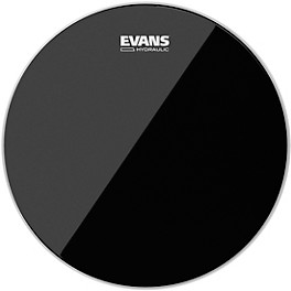 Evans Hydraulic Black Tom Batter Drum Head 12 IN Evans Hydraulic Black Tom Batter Drum Head 20 IN