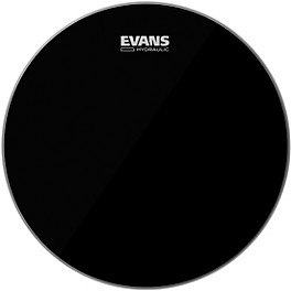 Evans Hydraulic Black Tom Batter Drum Head 14 in. Evans Hydraulic Black Tom Batter Drum Head 10 IN