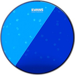 Evans Hydraulic Bass Drumhead Blue 22 in.