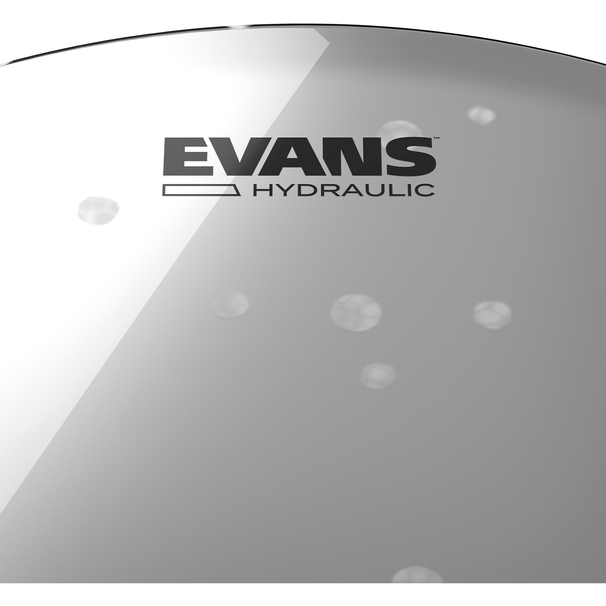 Evans 22 Glass Hydraulic Bass Drum Head