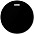 Evans Resonant Black Tom Drum Head 16 in. Evans Resonant Black Tom Drum Head 12 in.