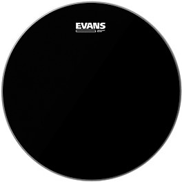 Evans Resonant Black Tom Drum Head 16 in. Evans Resonant Black Tom Drum Head 14 in.