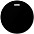 Evans Resonant Black Tom Drum Head 16 in. Evans Resonant Black Tom Drum Head 8 in.