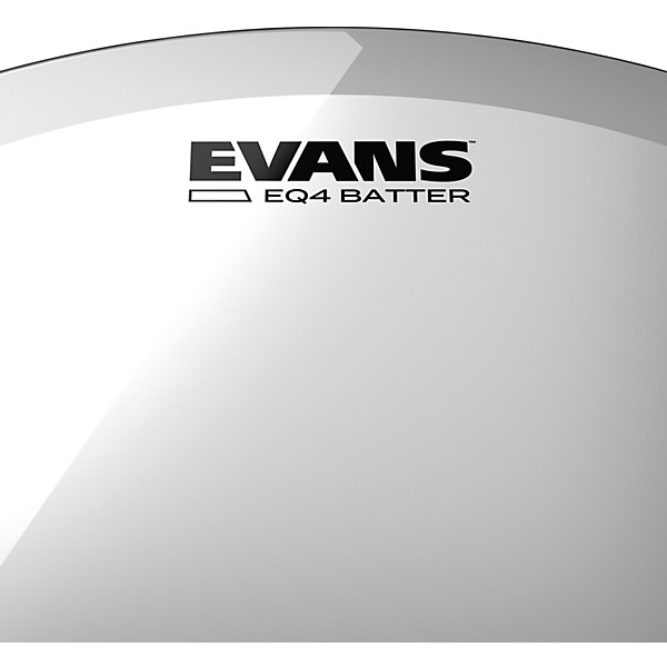 Evans EQ4 Batter Clear Bass Drum Head 22 in.