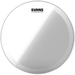 Evans EQ4 Batter Clear Bass Drum Head 22 in. Evans EQ4 Batter Clear Bass Drum Head 24 in.