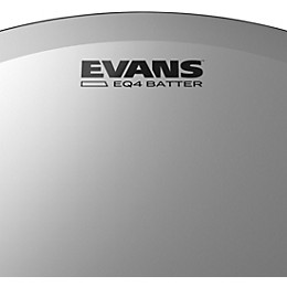 Evans EQ4 Batter Frosted Bass Drumhead 22 in.