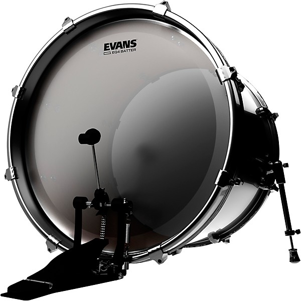 Evans EQ4 Batter Frosted Bass Drumhead 22 in.