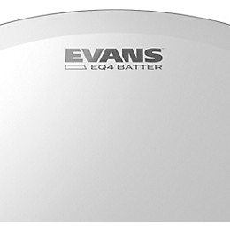 Evans EQ4 Batter Frosted Bass Drumhead 24 in.