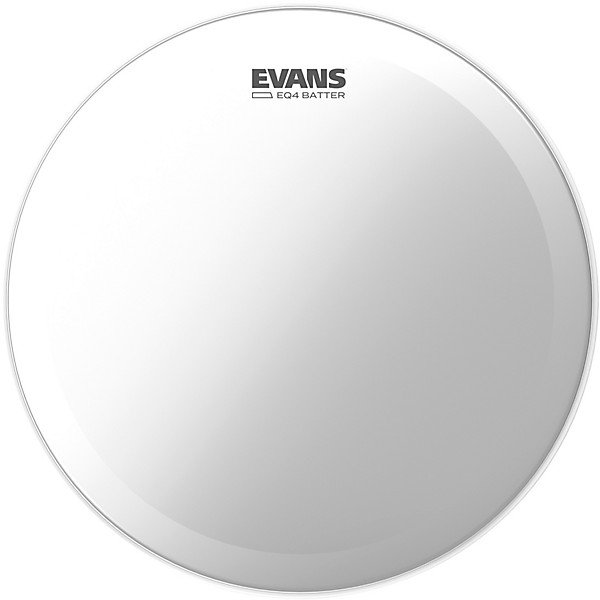 Evans EQ4 Batter Frosted Bass Drumhead 26 in.