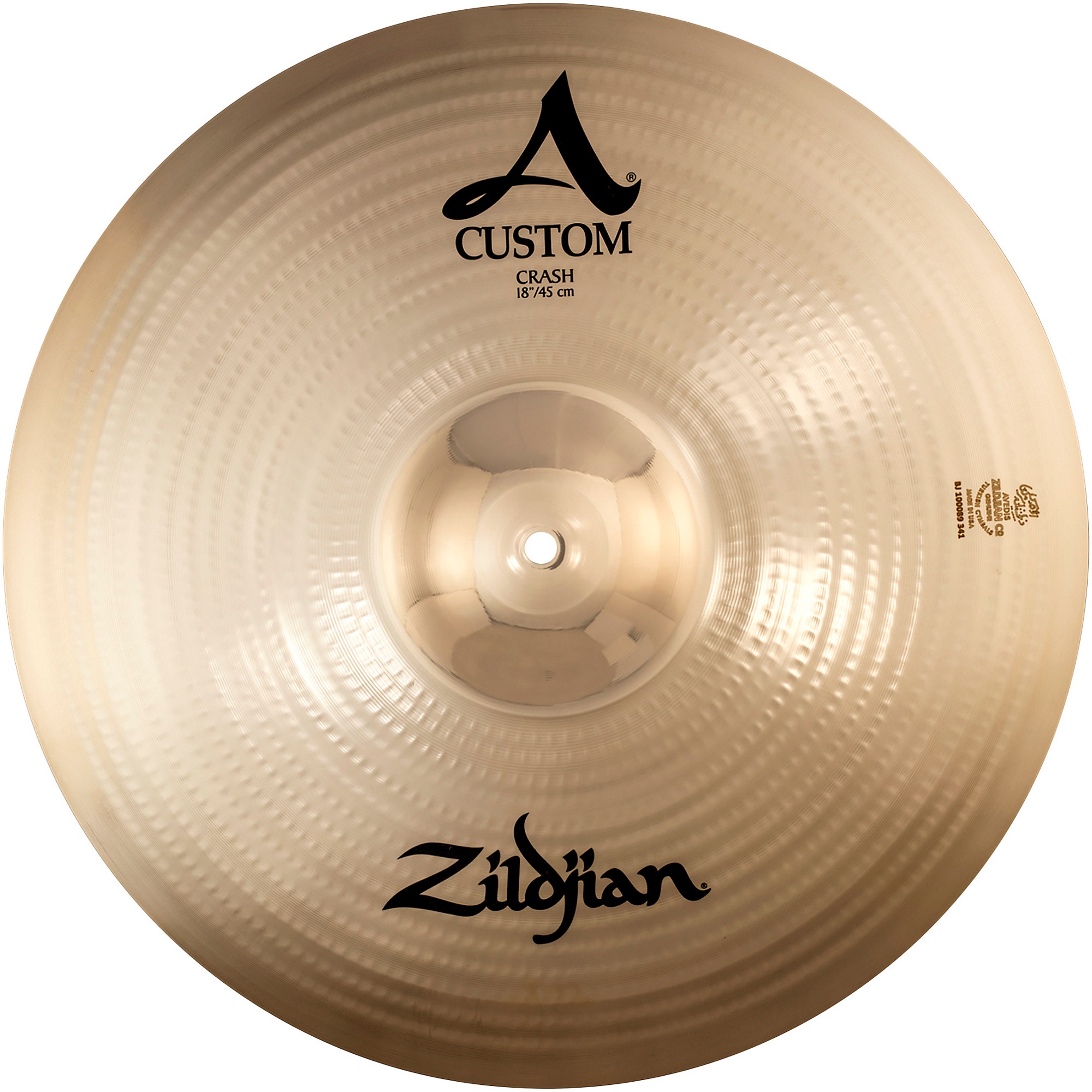 Zildjian A Custom Crash Cymbal 18 in. | Guitar Center