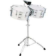 LP Matador Timbales Brushed Nickel | Guitar Center