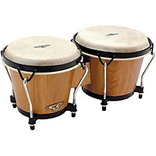MEINL Headliner Wood Bongos With Ocean Blue Burst Finish