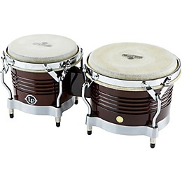 LP M201 Matador Wood Bongos Dark Brown