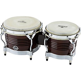 LP M201 Matador Wood Bongos Dark Brown