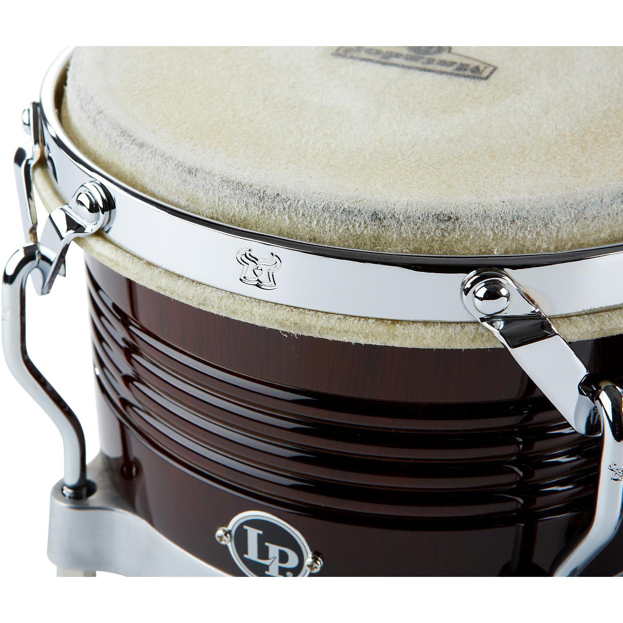 LP M201 Matador Wood Bongos Dark Brown | Guitar Center