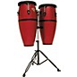 CP CP636 Fiberglass Conga Set with Stand Red thumbnail