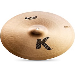 Zildjian K Dark Thin Crash Cymbal 19 in. Zildjian K Dark Thin Crash Cymbal 16 in.