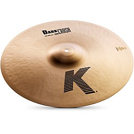 Zildjian K Dark Thin Crash Cymbal 20 in. Zildjian K Dark Thin Crash Cymbal 18 in.