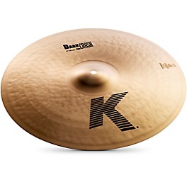 Zildjian K Dark Thin Crash Cymbal 20 in. Zildjian K Dark Thin Crash Cymbal 17 in.